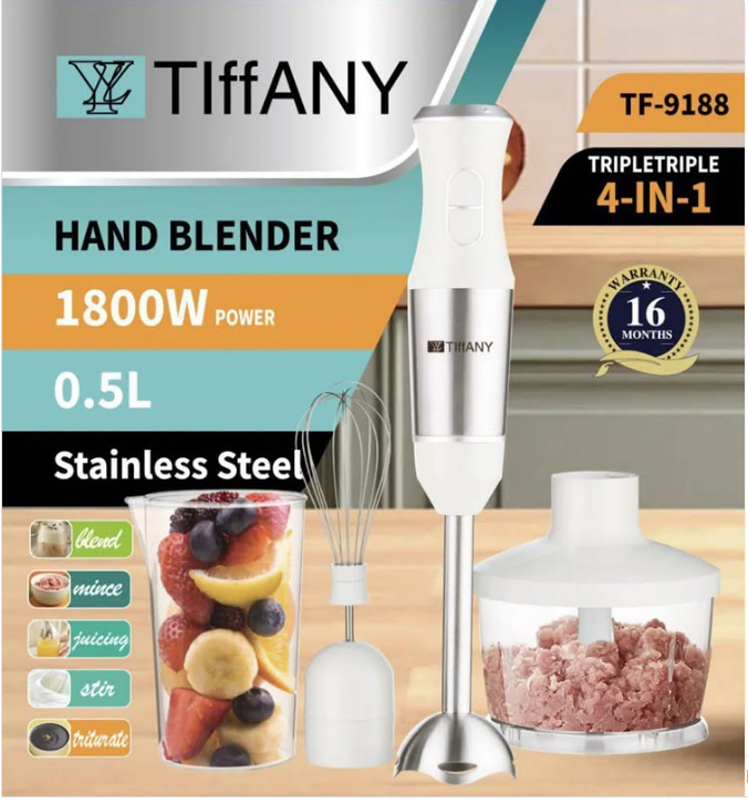 ხელის ბლენდერი Tiffany TF-9188