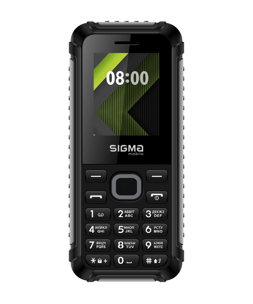 მობილური ტელეფონი SIGMA MOBILE X STYLE 18 TRACK BLACK GREY