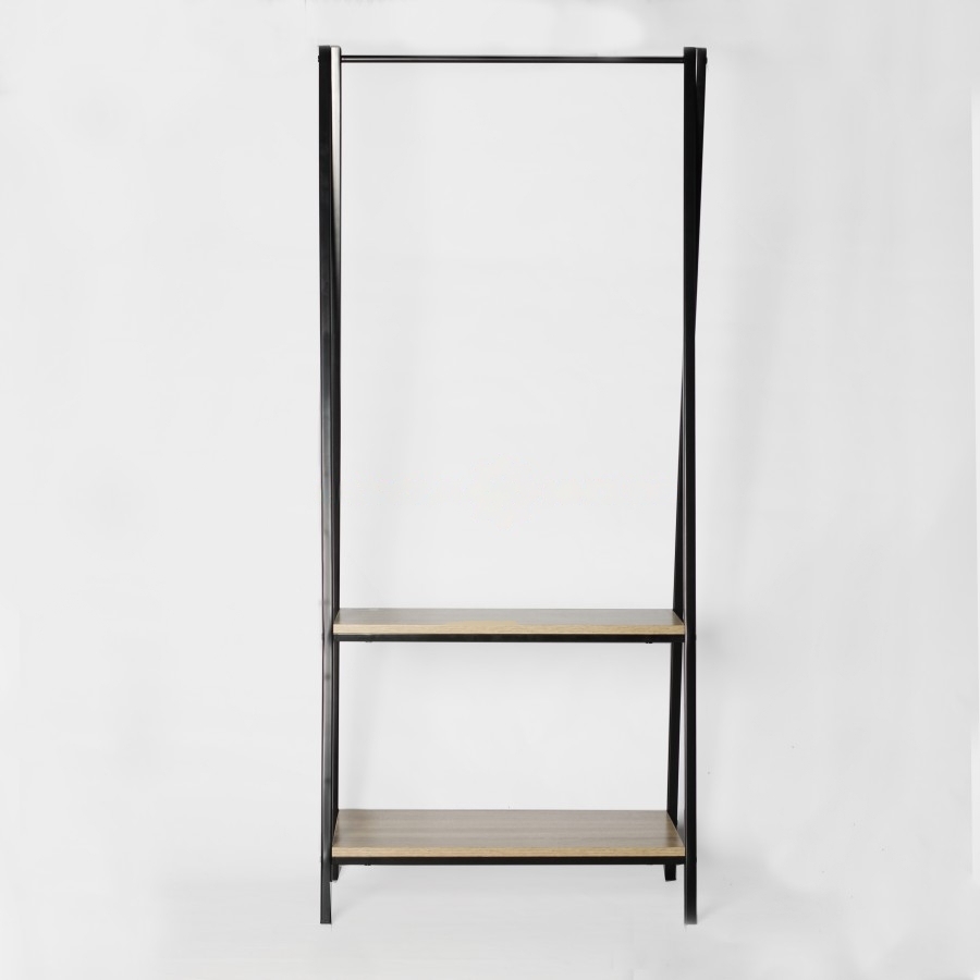 ტანსაცმლის საკიდი ქვედა თაროთი MEISTER 64*40*150CM LYJ6440150