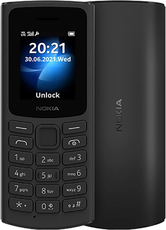 მობილური ტელეფონი Nokia 105 4G 2021 Black