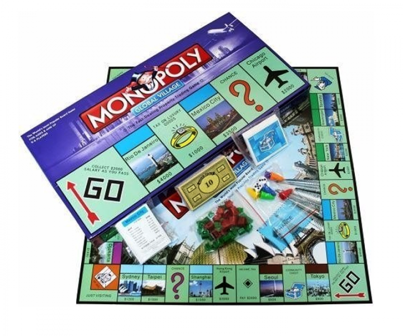 სამაგიდო თამაში MONOPOLY GLOBAL VILLAGE