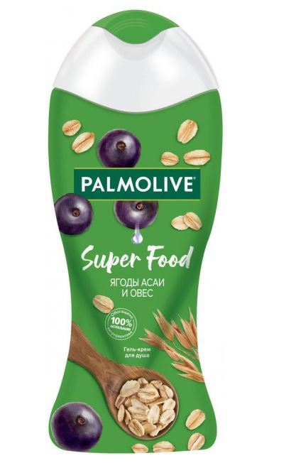 შხაპის გელი Palmolive Super Food 250 მლ