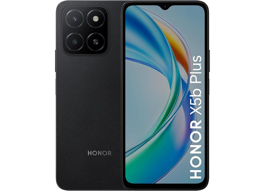 მობილური ტელეფონი Honor X5b Plus (4GB/128GB) Dual Sim LTE - Midnight Black