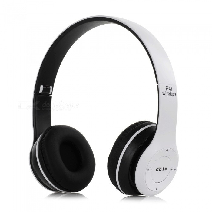 Bluetooth ყურსასმენი Wireless Headphones P47 | თეთრი