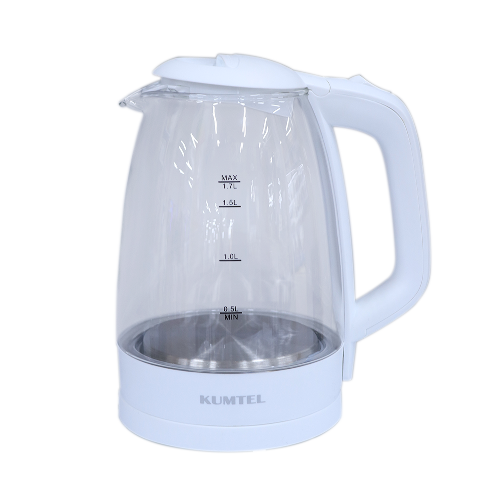 ელექტრო ჩაიდანი HMK-02 WHITE KUMTEL