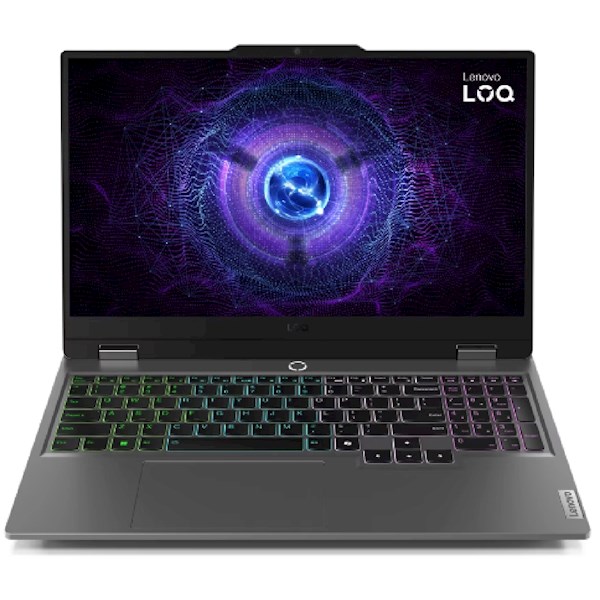 ნოუთბუქი Lenovo 83DV009HRK LOQ 15IRX9, 15.6", i5-13450HX, 16GB, 512GB SSD, RTX4050 6GB, Luna Grey