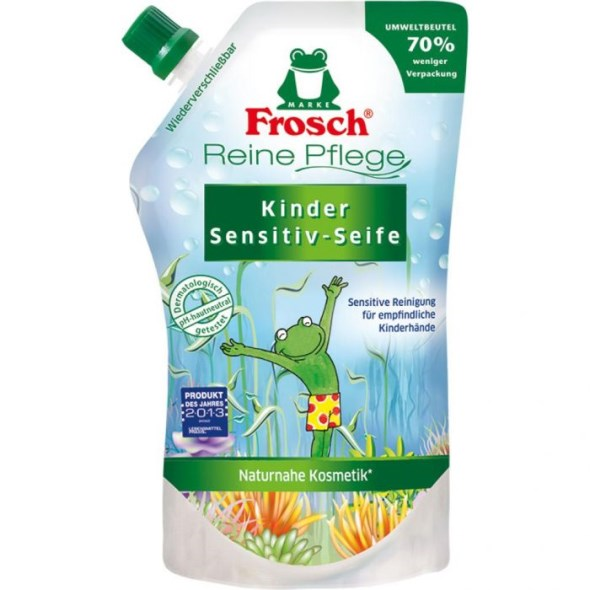 თხევადი საპონი ბავშვებისთვის Frosch 500 მლ