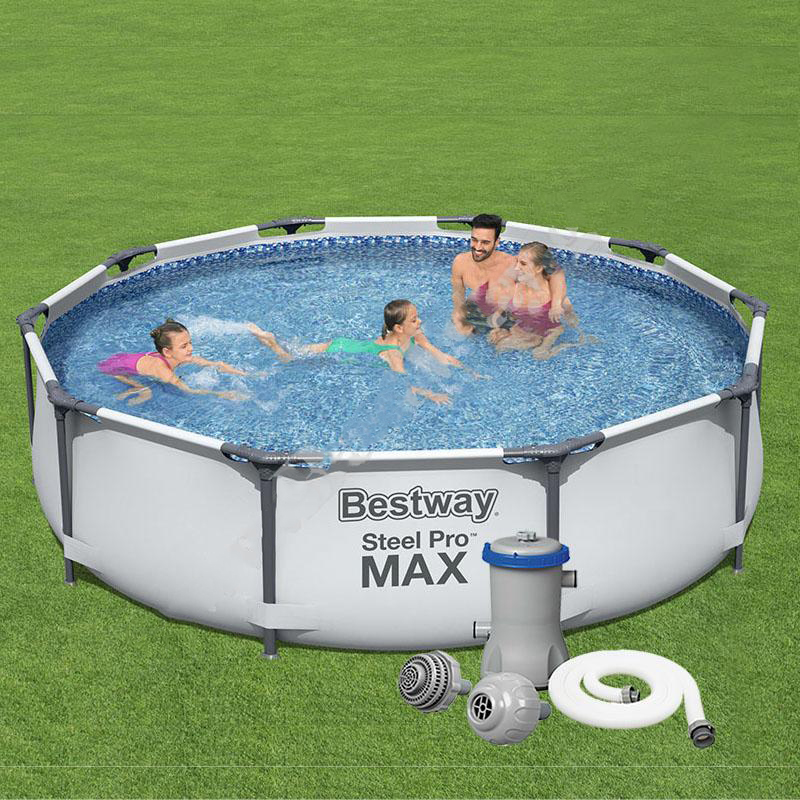 მრგვალი კარკასული აუზი BestWay 56408