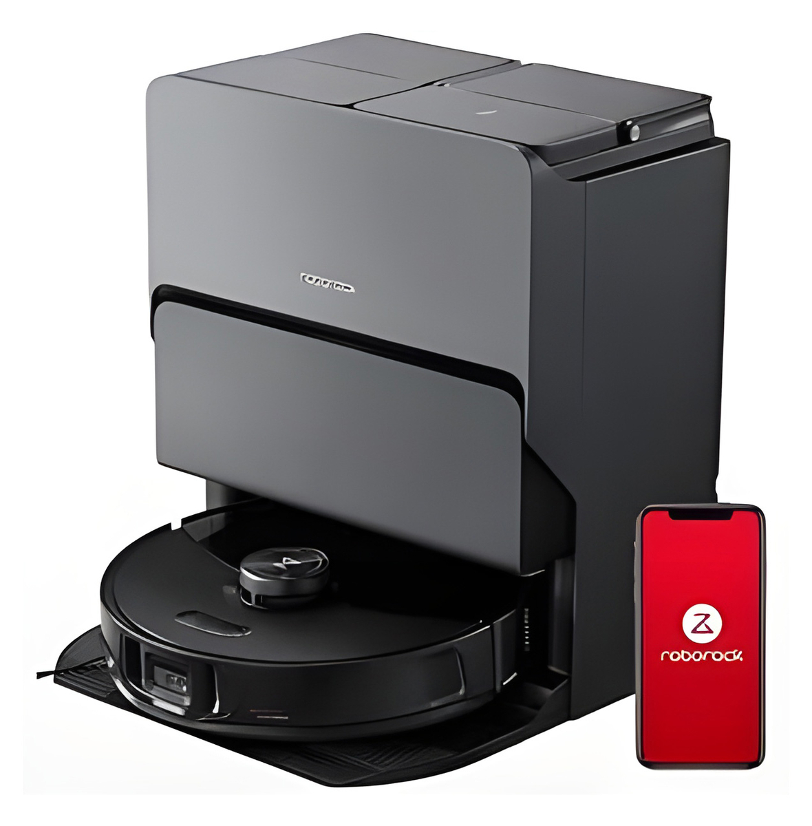 რობოტი მტვერსასრუტი Roborock S8 MaxV Ultra Black (S8MVU52-02)